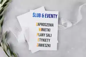Poligrafia Wschód – Drukarnia i studio graficzne 1 Artykuły ślubne